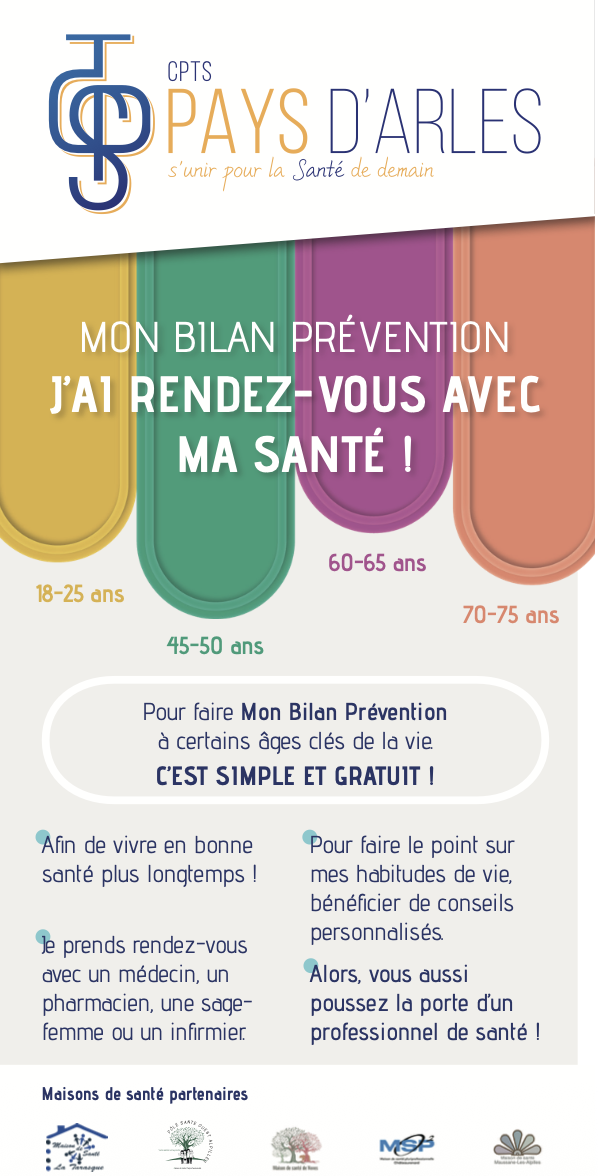 Flyer mon bilan prévention