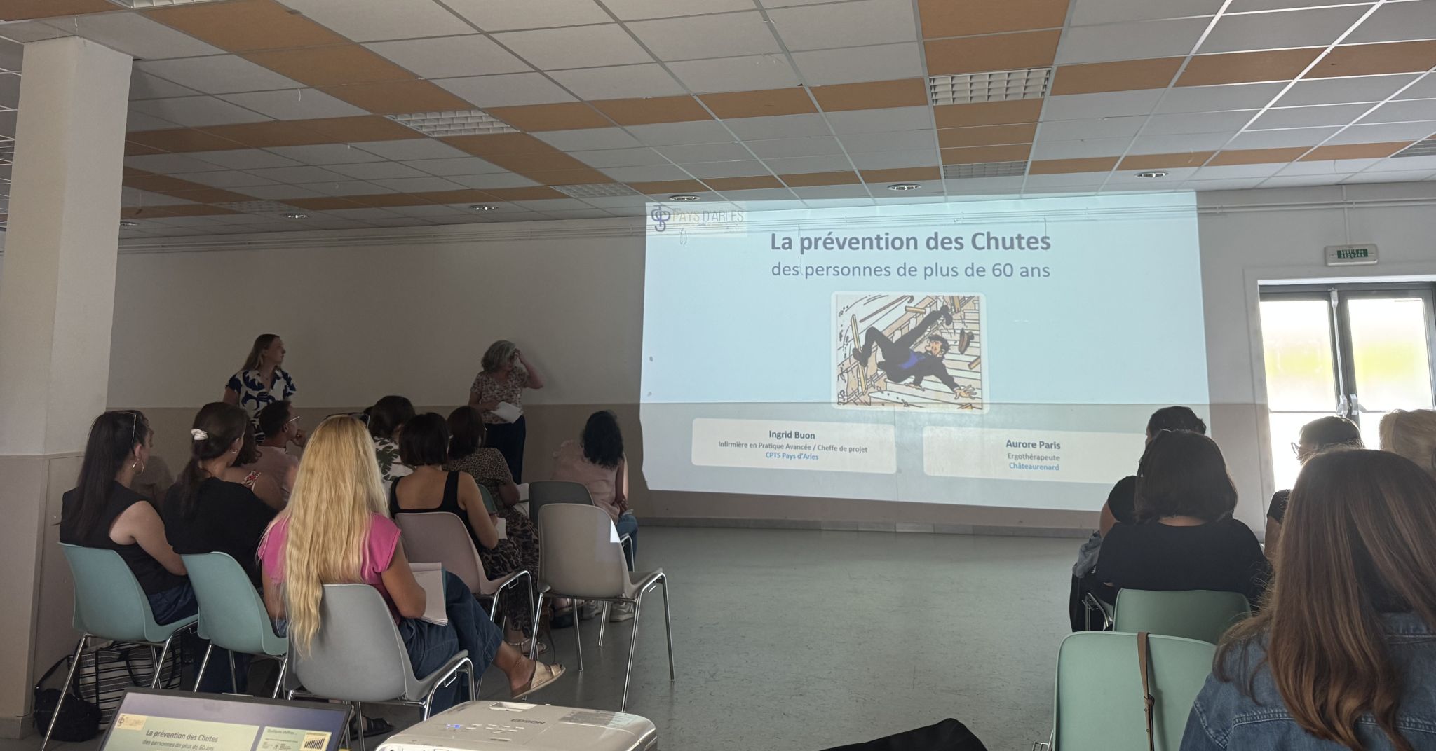 Sensibilisation à la prévention des chutes